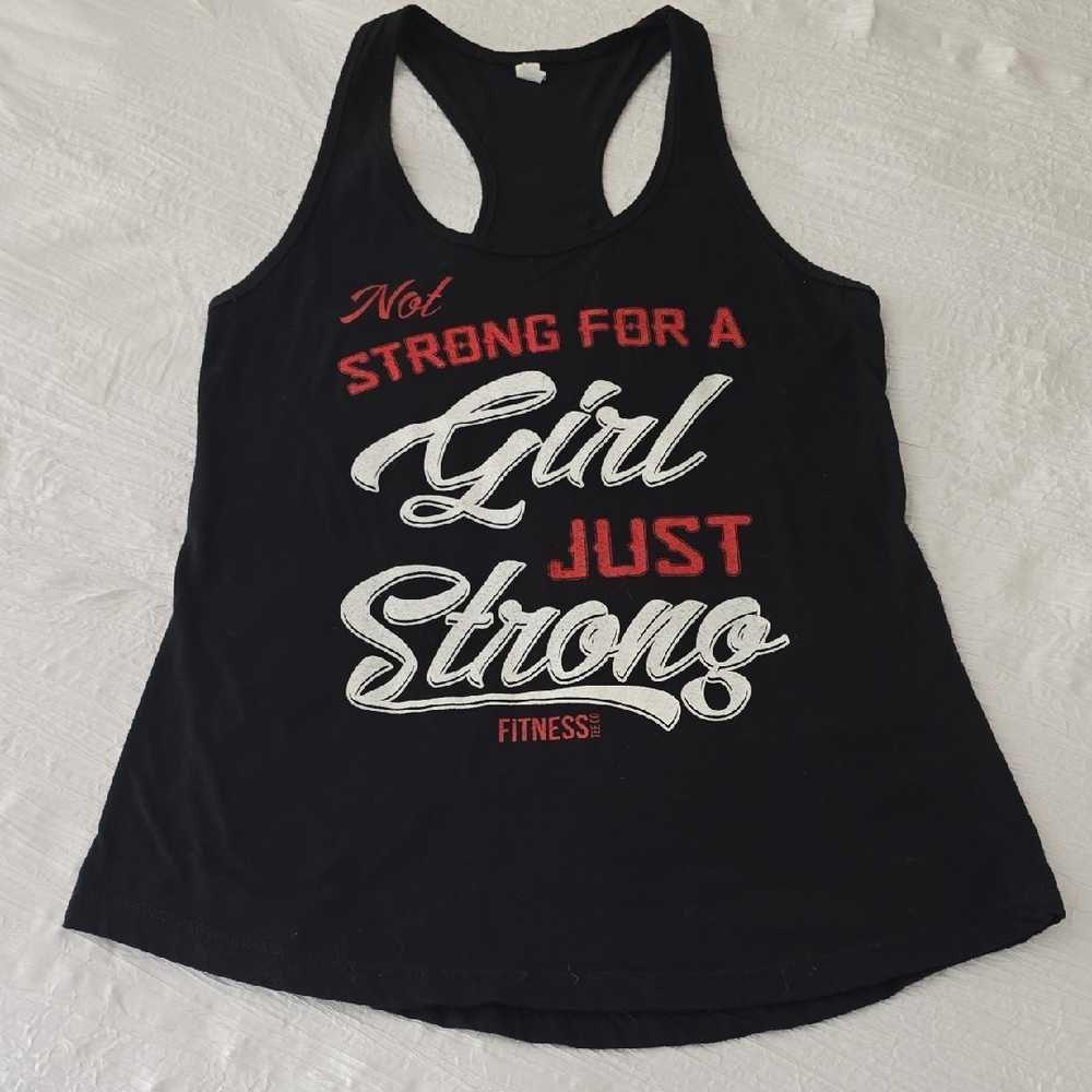 Next Level Apparel Black Racerback Tank Top